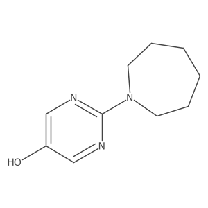 2-(Azepan-1-yl)pyrimidin-5-ol结构式