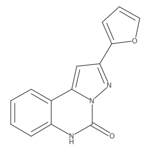 2-(Furan-2-YL)pyrazolo[1,5-C]quinazolin-5(6H)-one结构式
