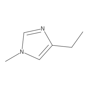 4-ethyl-1-methyl-1H-imidazole结构式