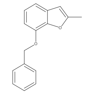 7-(Benzyloxy)-2-methylbenzofuran Structure