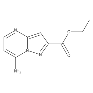 Ethyl 7-aminopyrazolo[1,5-a]pyrimidine-2-carboxylate Structure