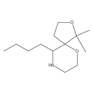 10-Butyl-1,1-dimethyl-2,6-dioxa-9-azaspiro[4.5]decane Structure