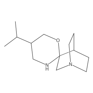 5'-(Propan-2-yl)-4-azaspiro[bicyclo[2.2.2]octane-2,2'-[1,3]oxazinane] Structure