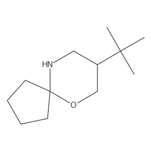 8-Tert-butyl-6-oxa-10-azaspiro[4.5]decane Structure