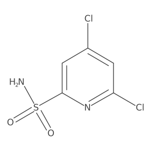 4,6-Dichloropyridine-2-sulfonamide Structure