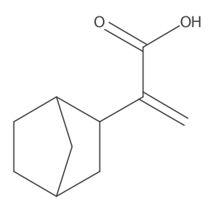 2-{Bicyclo[2.2.1]heptan-2-yl}prop-2-enoic acid结构式
