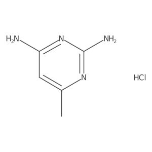 6-Methylpyrimidine-2,4-diamine hydrochloride Structure