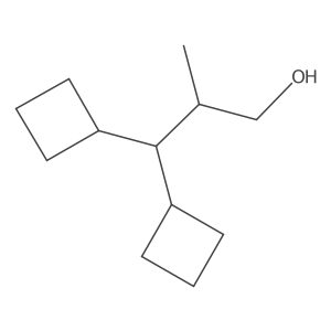 (2S)-3,3-dicyclobutyl-2-methylpropan-1-ol Structure