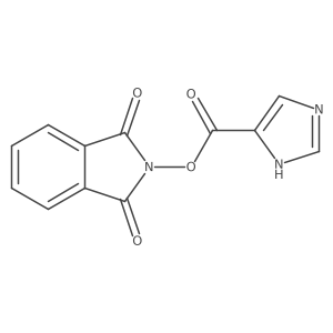 1,3-dioxo-2,3-dihydro-1H-isoindol-2-yl 1H-imidazole-5-carboxylate Structure