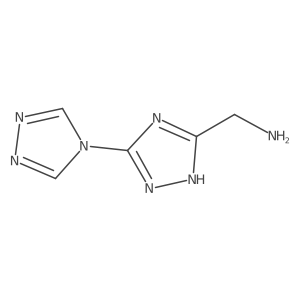 (2H-3,4'-bi-1,2,4-triazol-5-ylmethyl)amine Structure