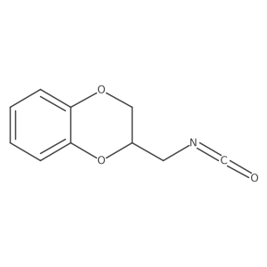2-(Isocyanatomethyl)-2,3-dihydro-1,4-benzodioxine结构式