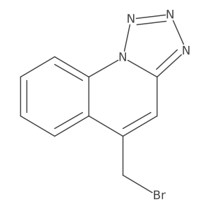 5-(Bromomethyl)tetrazolo[1,5-a]quinoline Structure