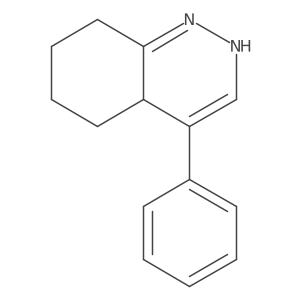 2,4a,5,6,7,8-Hexahydro-4-phenylcinnoline Structure