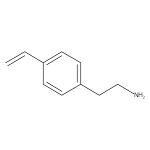2-(4-Ethenylphenyl)ethan-1-amine Structure