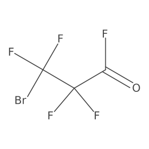 3-Bromotetrafluoropropionyl fluoride Structure