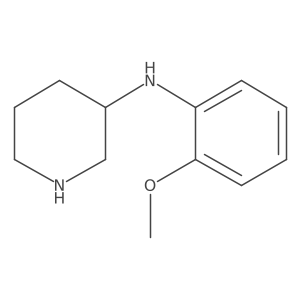 N-(2-Methoxyphenyl)-3-piperidinamine Structure