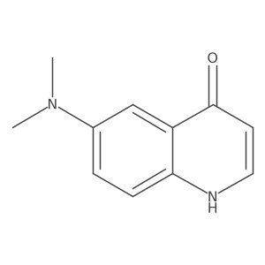 6-(Dimethylamino)quinolin-4-ol Structure