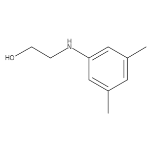 2-((3,5-Dimethylphenyl)amino)ethanol结构式