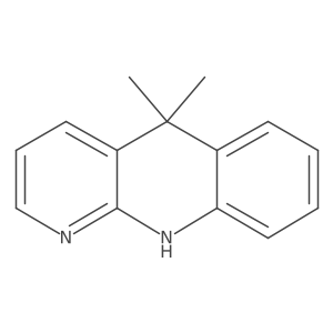 5,5-Dimethyl-5,10-dihydrobenzo[b][1,8]naphthyridine结构式