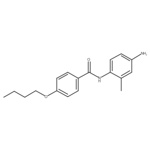 N-(4-Amino-2-methylphenyl)-4-butoxybenzamide Structure