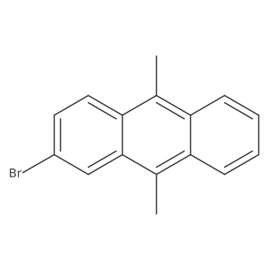 2-Bromo-9,10-dimethylanthracene结构式