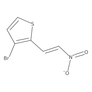 3-bromo-2-[(E)-2-nitrovinyl]thiophene Structure