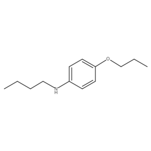 N-Butyl-N-(4-propoxyphenyl)amine Structure