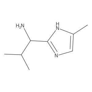 2-methyl-1-(5-methyl-1H-imidazol-2-yl)propan-1-amine Structure