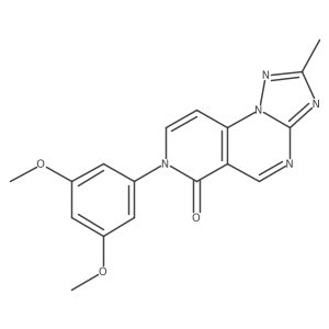 7-(3,5-dimethoxyphenyl)-2-methylpyrido[3,4-e][1,2,4]triazolo[1,5-a]pyrimidin-6(7H)-one Structure