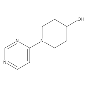 1-(Pyrimidin-4-yl)piperidin-4-ol结构式