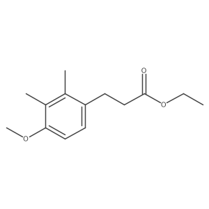 Ethyl 3-(4-methoxy-2,3-dimethylphenyl)propanoate Structure