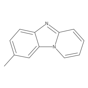8-Methylbenzo[4,5]imidazo[1,2-a]pyridine结构式