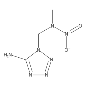 1H-Tetrazole-1-methanamine, 5-amino-N-methyl-N-nitro- Structure