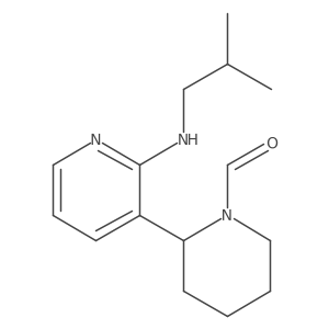 2-(2-(Isobutylamino)pyridin-3-yl)piperidine-1-carbaldehyde Structure
