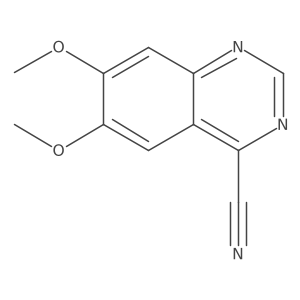 6,7-Dimethoxyquinazoline-4-carbonitrile Structure