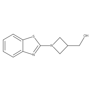 (1-(Benzo[d]thiazol-2-yl)azetidin-3-yl)methanol结构式