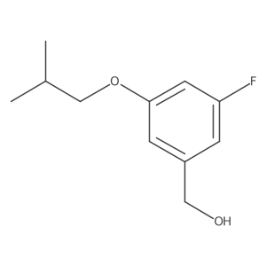 3-iso-Butoxy-5-fluorobenzyl alcohol Structure