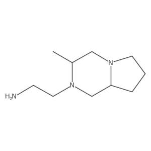 2-(3-methylhexahydropyrrolo[1,2-a]pyrazin-2(1H)-yl)ethanamine Structure