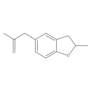 1-(2-Methyl-2,3-dihydro-1-benzofuran-5-yl)propan-2-one Structure
