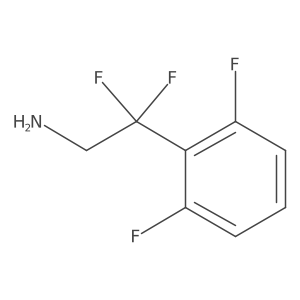 2-(2,6-Difluorophenyl)-2,2-difluoroethan-1-amine Structure