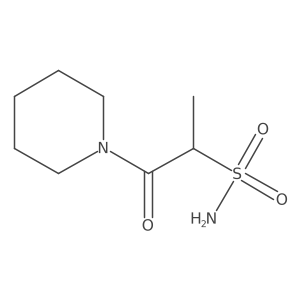 1-Oxo-1-(piperidin-1-yl)propane-2-sulfonamide Structure