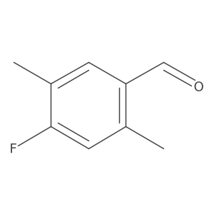 4-Fluoro-2,5-dimethylbenzaldehyde结构式