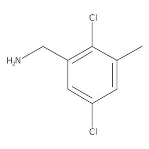 2,5-Dichloro-3-methylbenzylamine结构式