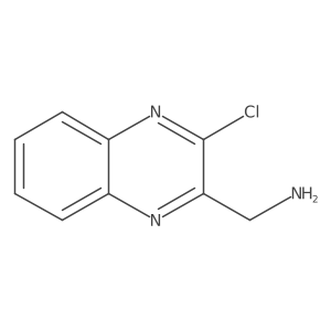 (3-Chloroquinoxalin-2-yl)methanamine结构式