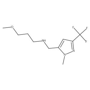 (3-methoxypropyl)({[1-methyl-3-(trifluoromethyl)-1H-pyrazol-5-yl]methyl})amine Structure