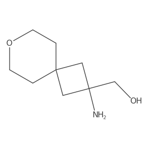 {2-Amino-7-oxaspiro[3.5]nonan-2-yl}methanol Structure