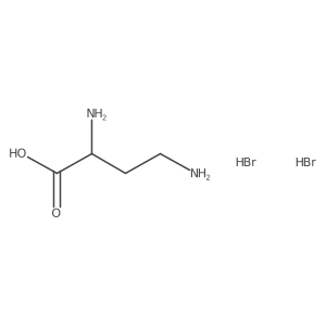 2,4-Diaminobutanoic acid dihydrobromide Structure