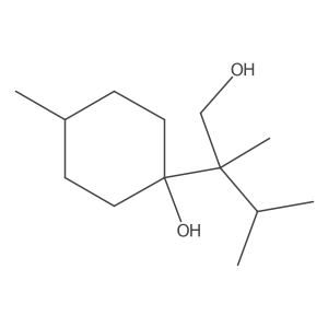 1-(1-Hydroxy-2,3-dimethylbutan-2-yl)-4-methylcyclohexan-1-ol Structure