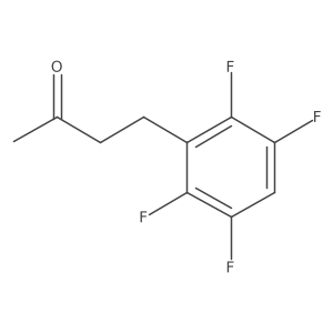 4-(2,3,5,6-Tetrafluorophenyl)butan-2-one Structure