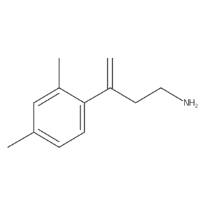 3-(2,4-Dimethylphenyl)but-3-en-1-amine结构式